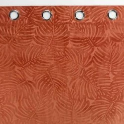 Paris Prix Rideau Occultant Analia 140x240cm Terracotta -Auchan Boutique B2CD 1842