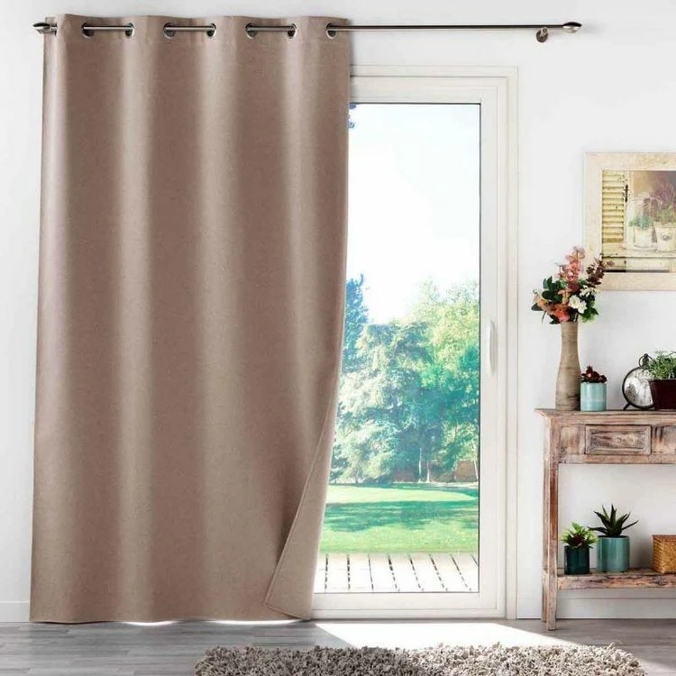 Paris Prix Rideau Occultant Occultiss 135x260cm Noisette 6 Paris Prix Rideau Occultant Occultiss 135x260cm Noisette – Image 4