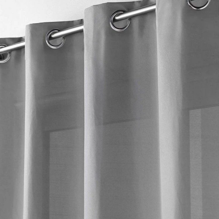 Paris Prix Rideau à Oeillets Absolu 140x260cm Gris 4 Paris Prix Rideau à Oeillets Absolu 140x260cm Gris – Image 2