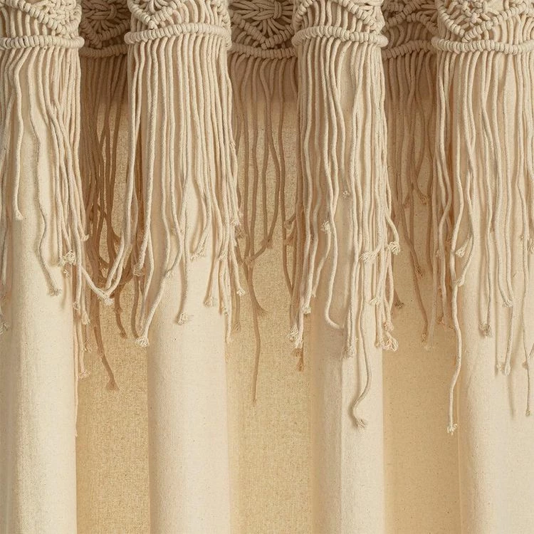 ATMOSPHERA Rideau à œillets 140x260 Macramé Ritual 5 ATMOSPHERA Rideau à œillets 140x260 Macramé Ritual – Image 3