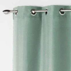 Paris Prix Rideau à Œillets Absolu 140x260cm Sauge -Auchan Boutique B2CD 1936