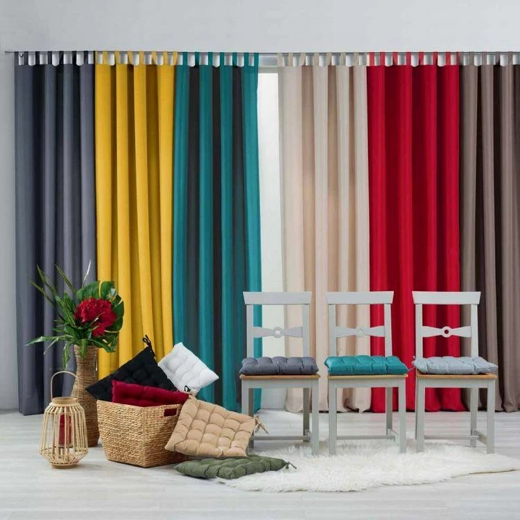 Paris Prix Rideau à Passants Essentiel 140x260cm Pétrole 6 Paris Prix Rideau à Passants Essentiel 140x260cm Pétrole – Image 4