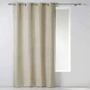 Paris Prix Rideau à Œillets Newton 140x260cm Beige -Auchan Boutique B2CD 1954