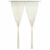 VIDAXL Rideau En Macrame 140x240 Cm Coton