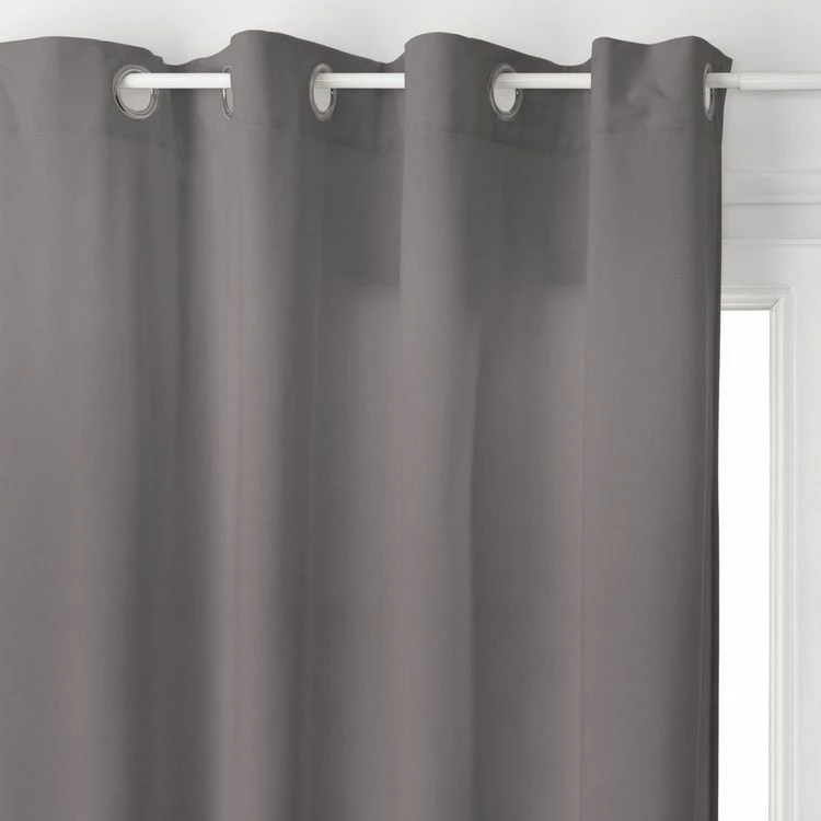 ATMOSPHERA Rideau Lilou - 140 X 260 Cm - Gris Foncé 3 ATMOSPHERA Rideau Lilou - 140 X 260 Cm - Gris Foncé