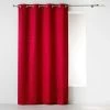Paris Prix Rideau à Oeillets Majestic 140x260cm Rouge -Auchan Boutique B2CD 2038