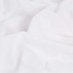 VIDAXL Rideaux Avec Anneaux En Metal 2 Pcs Coton 140x225 Cm Blanc -Auchan Boutique B2CD 2067