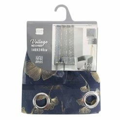 Paris Prix Rideau Voilage à Œillets Bloomy 140x240cm Bleu 8 Paris Prix Rideau Voilage à Œillets Bloomy 140x240cm Bleu -Auchan Boutique B2CD 2100