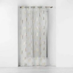 Paris Prix Rideau Voilage Sunny Gold 140x240cm Or