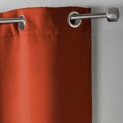Paris Prix Rideau Occultant Occult 135x240cm Terracotta -Auchan Boutique B2CD 211