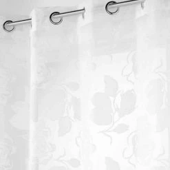 Paris Prix Rideau Voilage à Œillets Florinella 140x240cm Blanc 9 Paris Prix Rideau Voilage à Œillets Florinella 140x240cm Blanc -Auchan Boutique B2CD 2120