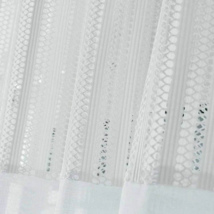 Paris Prix Rideau Voilage à Œillets Madi 140x240cm Blanc 4 Paris Prix Rideau Voilage à Œillets Madi 140x240cm Blanc – Image 2