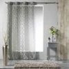 Paris Prix Rideau Voilage Geomatic 140x240cm Gris