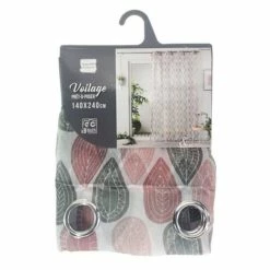 Paris Prix Rideau Voilage Palpito 140x240cm Rose 7 Paris Prix Rideau Voilage Palpito 140x240cm Rose -Auchan Boutique B2CD 2185