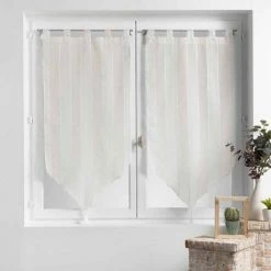 Paris Prix Paire De Voilages Palaos 60x120cm Naturel