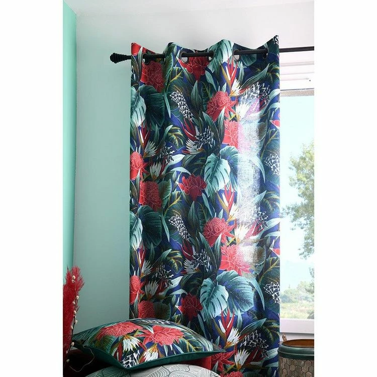 Stof Rideau à œillets 135x250 Cm Cambodge Coton 5 Stof Rideau à œillets 135x250 Cm Cambodge Coton – Image 3