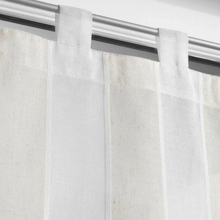 Paris Prix Paire De Voilages Palaos 60x120cm Naturel 4 Paris Prix Paire De Voilages Palaos 60x120cm Naturel – Image 2