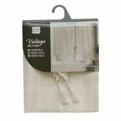 Paris Prix Paire De Voilages Palaos 60x120cm Naturel 9 Paris Prix Paire De Voilages Palaos 60x120cm Naturel -Auchan Boutique B2CD 2202
