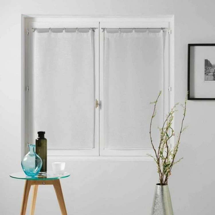 Paris Prix Paire De Voilages Milza 60x120cm Blanc 3 Paris Prix Paire De Voilages Milza 60x120cm Blanc
