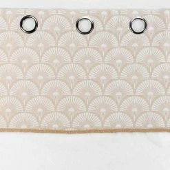 Paris Prix Rideau Voilage à Œillets Bahina 140x240cm Blanc -Auchan Boutique B2CD 2217