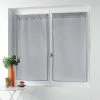 Paris Prix Paire De Voilages Zazy 60x160cm Gris -Auchan Boutique B2CD 2235
