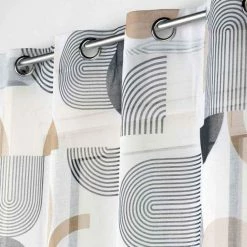 Paris Prix Rideau Voilage à Œillets Milazzo 140x240cm Blanc 6 Paris Prix Rideau Voilage à Œillets Milazzo 140x240cm Blanc -Auchan Boutique B2CD 2250