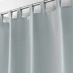 Paris Prix Rideau à Passants Essentiel 140x260cm Gris -Auchan Boutique B2CD 226