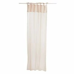 Paris Prix Rideau Voilage Faded 140x290cm Rose Saumon