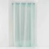 Paris Prix Rideau Voilage à Œillets Sandra 140x240cm Menthe -Auchan Boutique B2CD 2272