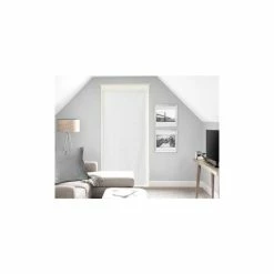 Soleil D'ocre Voilage Pour Porte Fenêtre 90x200 Cm NOEMIE Blanc, Par Soleil D'Ocre