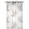 Lovely Casa Voilage à œillets 140x260 Cm Adonis Rouille -Auchan Boutique B2CD 2297