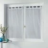 Paris Prix Paire De Voilages Orion 60x160cm Blanc