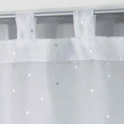 Paris Prix Paire De Voilages Orion 60x160cm Blanc -Auchan Boutique B2CD 2302
