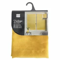 Paris Prix Paire De Voilages Sandra 60x160cm Jaune -Auchan Boutique B2CD 2313