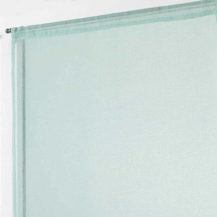 Paris Prix Paire De Voilages Sandra 60x120cm Menthe 4 Paris Prix Paire De Voilages Sandra 60x120cm Menthe – Image 2