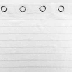 Paris Prix Rideau Voilage à Œillets Samara 135x280cm Blanc -Auchan Boutique B2CD 2332