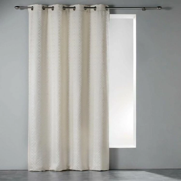 Paris Prix Rideau à Oeillets Diamonti 140x260cm Naturel 3 Paris Prix Rideau à Oeillets Diamonti 140x260cm Naturel