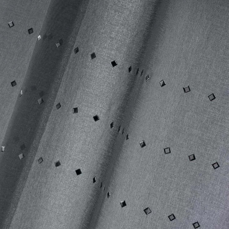 Paris Prix Rideau Voilage à Œillets Linea 140x240cm Anthracite 4 Paris Prix Rideau Voilage à Œillets Linea 140x240cm Anthracite – Image 2
