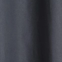 TOILINUX Lot De 2 Rideaux Panama - 140 X 260 Cm - Gris Foncé -Auchan Boutique B2CD 239