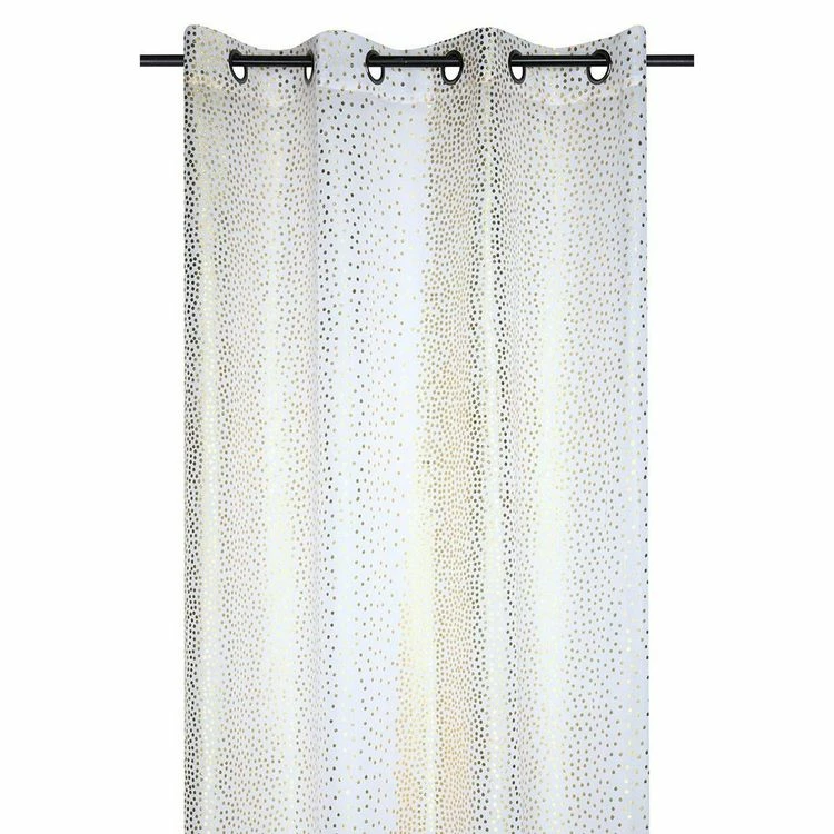 Lovely Casa Voilage à œillets 140x260 Cm Shine Or 3 Lovely Casa Voilage à œillets 140x260 Cm Shine Or