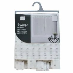 Paris Prix Paire De Voilages Pomponella 60x160cm Gris 9 Paris Prix Paire De Voilages Pomponella 60x160cm Gris -Auchan Boutique B2CD 2400