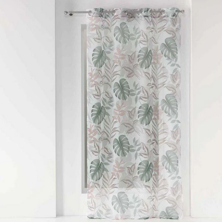 Paris Prix Rideau Voilage à Œillets Jardin Intérieur 140x240cm Blanc 3 Paris Prix Rideau Voilage à Œillets Jardin Intérieur 140x240cm Blanc