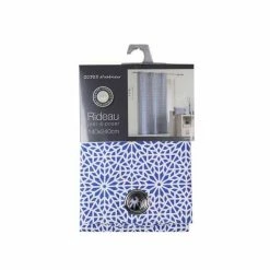 Paris Prix Rideau à Oeillets Tunis 140x240cm Bleu -Auchan Boutique B2CD 242