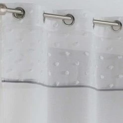 Paris Prix Rideau Voilage Confettis 140x240cm Blanc 5 Paris Prix Rideau Voilage Confettis 140x240cm Blanc -Auchan Boutique B2CD 2442