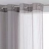 ATMOSPHERA Voilage Lisa - 140 X 240 Cm - Gris -Auchan Boutique B2CD 2449