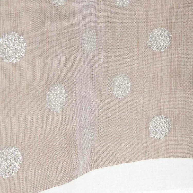 Paris Prix Rideau Voilage à Œillets Minnie 140x240cm Taupe 4 Paris Prix Rideau Voilage à Œillets Minnie 140x240cm Taupe – Image 2