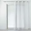 Paris Prix Rideau Voilage à Œillets Tuki 140x240cm Blanc -Auchan Boutique B2CD 2496