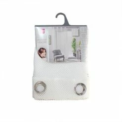 Paris Prix Rideau Voilage à Œillets Tuki 140x240cm Blanc 8 Paris Prix Rideau Voilage à Œillets Tuki 140x240cm Blanc -Auchan Boutique B2CD 2498