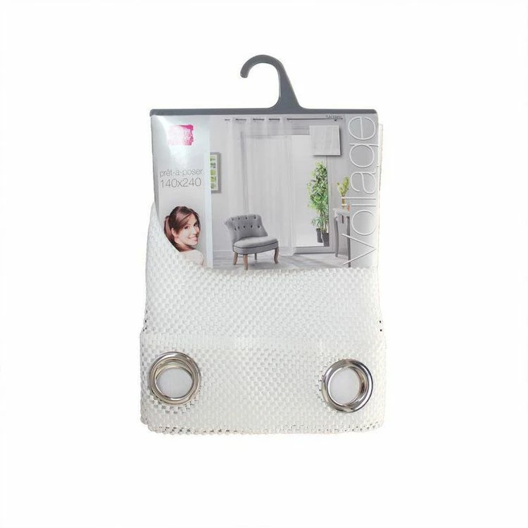 Paris Prix Rideau Voilage à Œillets Tuki 140x240cm Blanc 5 Paris Prix Rideau Voilage à Œillets Tuki 140x240cm Blanc – Image 3