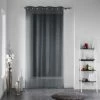 Paris Prix Rideau Voilage Cassie 140x240cm Anthracite -Auchan Boutique B2CD 2503